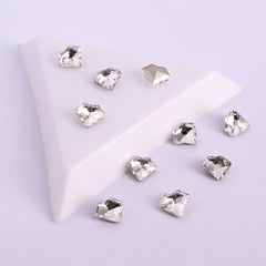 Crystal Concave Heart Shape Pointed Back Fancy Rhinestones WholesaleRhinestone