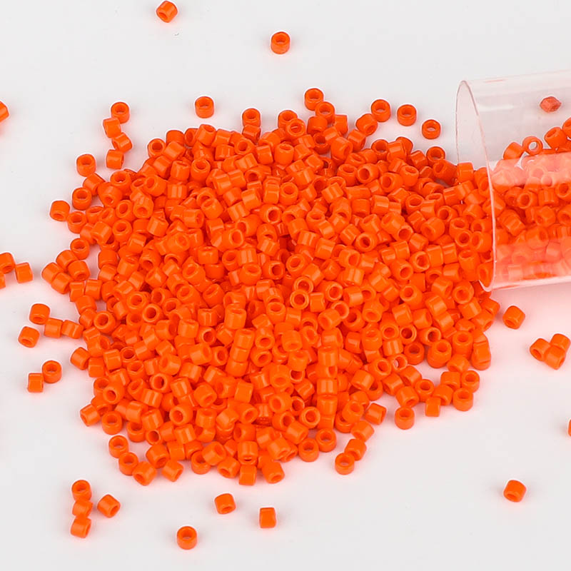 Miyuki Delica Seed Beads 11/0 Opaque Orange DB-722 WholesaleRhinestone