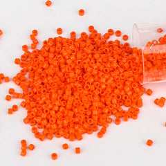 Miyuki Delica Seed Beads 11/0 Opaque Orange DB-722 WholesaleRhinestone