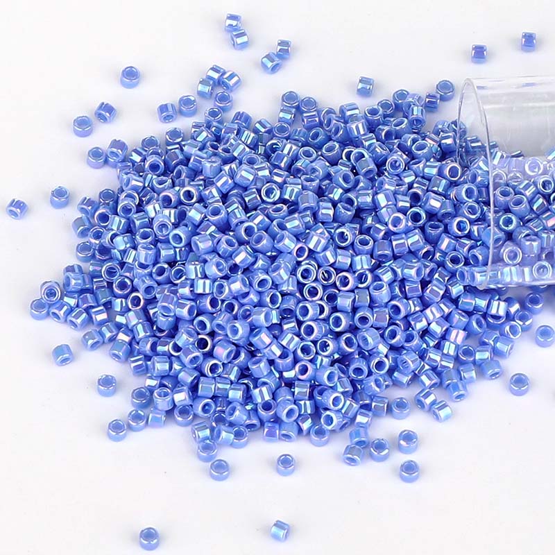 Miyuki Delica Seed Beads 11/0 Opaque Light Lapis AB DB-167 WholesaleRhinestone