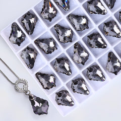 Silver Night Baroque High Quality Glass Rhinestone Pendant WholesaleRhinestone