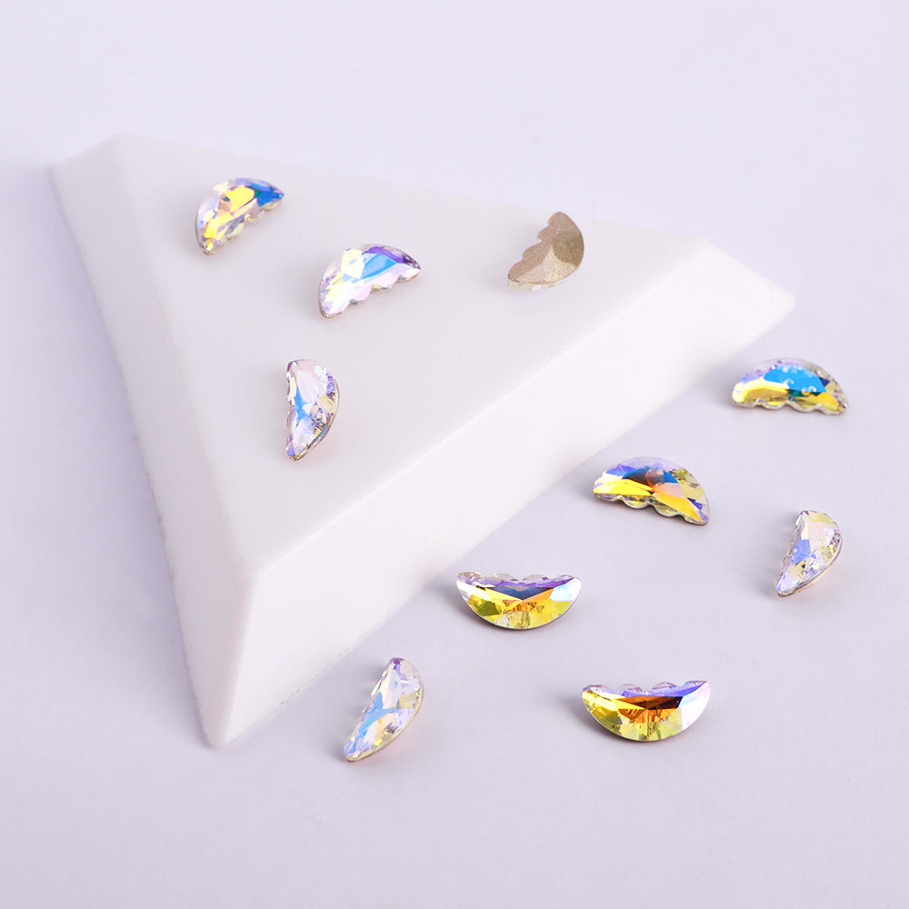 Paradise Shine Butterfly Shape Pointed Back Fancy Rhinestones WholesaleRhinestone Главное изображение товара