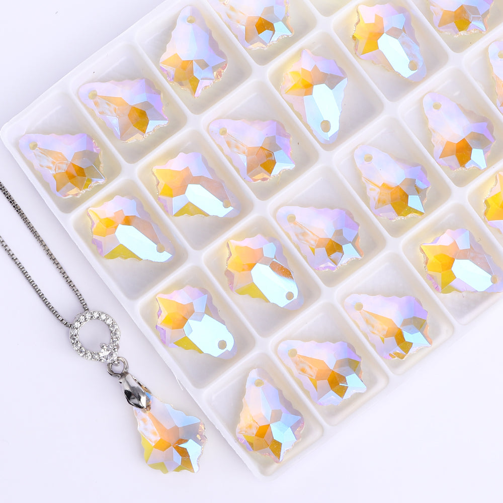 Paradise Shine Barock hochwertiger Glas -Strass -Anhänger Zweitbild