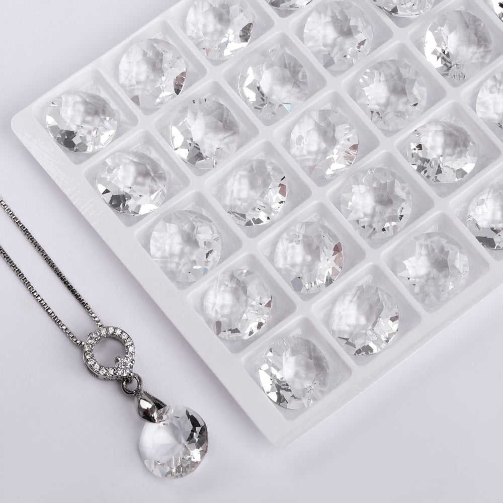Crystal Class Cut Glass Rhinestone de vidrio de alta calidad Imagen secundaria del producto
