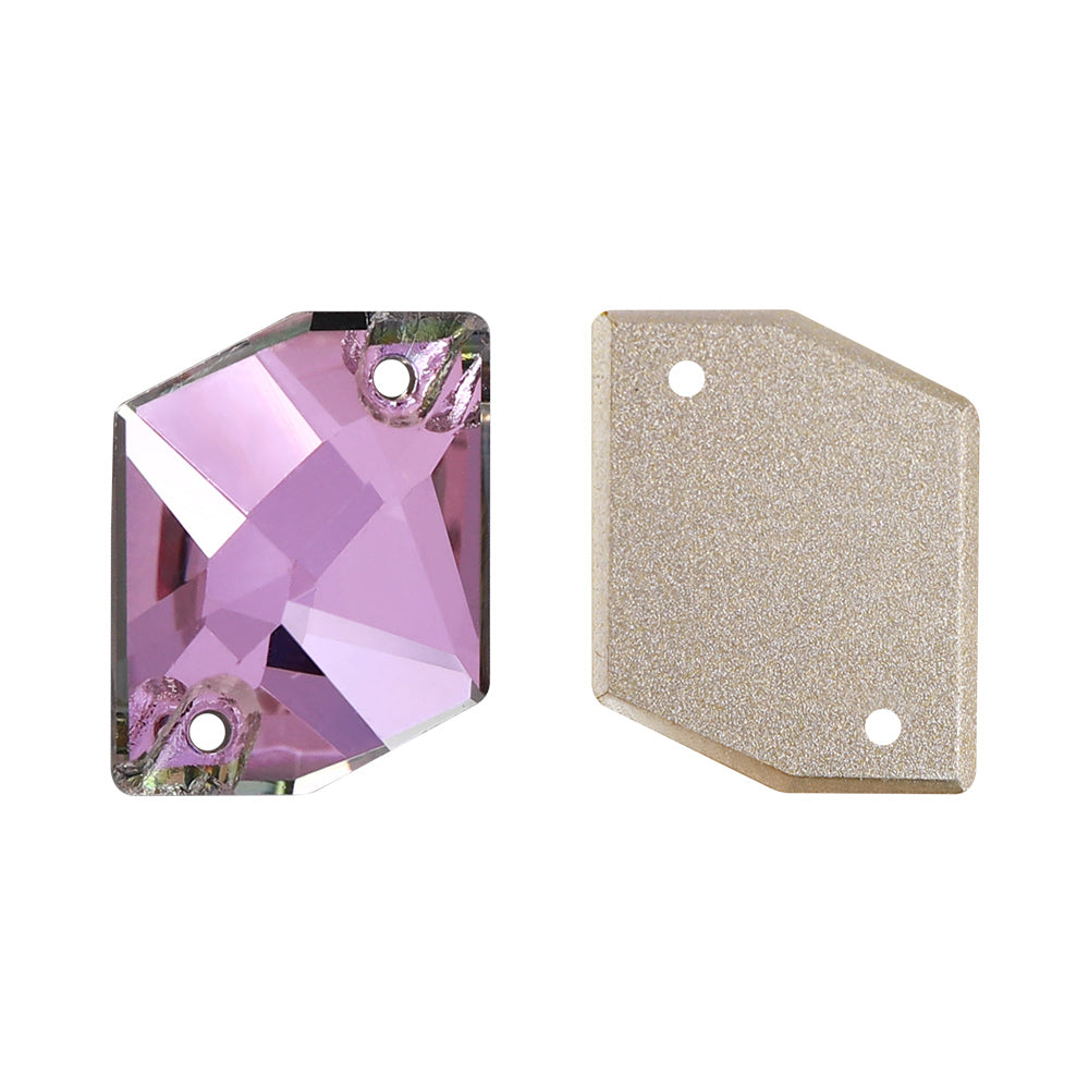 Vitrail Light Cosmic Shape High Quality Glass Sew-on Rhinestones Secondary image