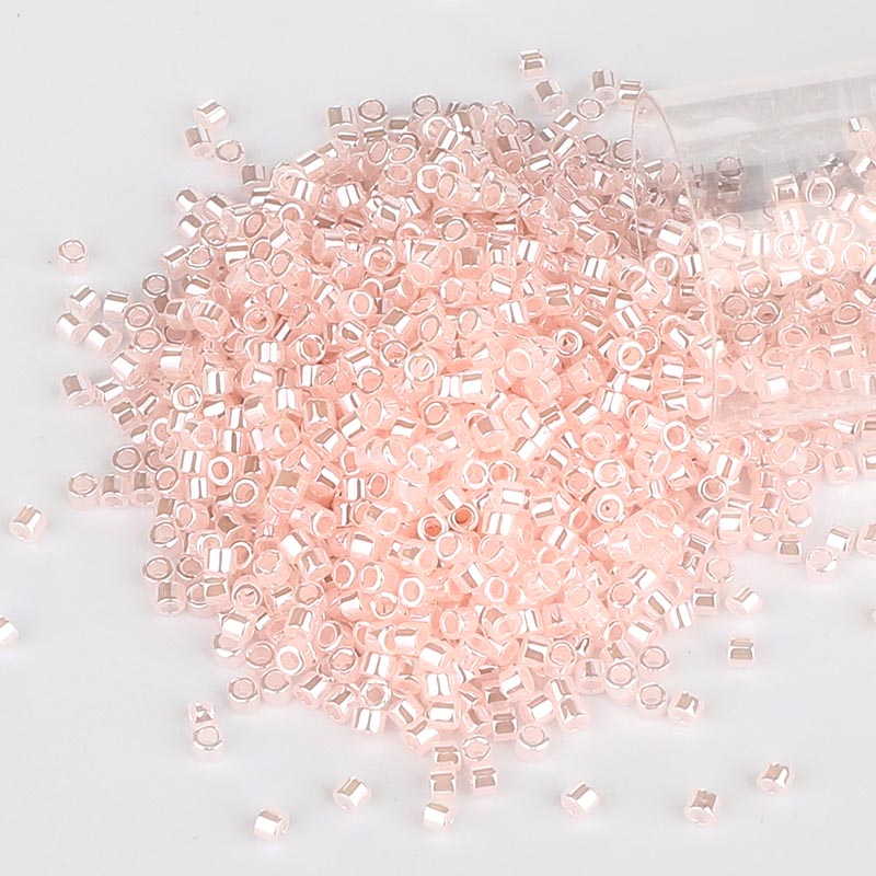 Miyuki Delica Seed Beads 11/0 Soft Pink Ceylon DB-234 WholesaleRhinestone