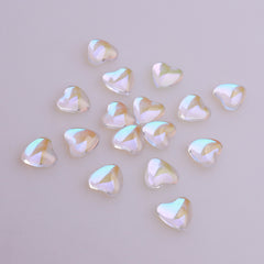 Heart Shape Starry Sky Flat Back Fancy Rhinestones WholesaleRhinestone