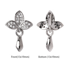 Multi Styles Silver Plated Pendant Buckle WholesaleRhinestone