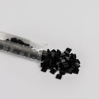 Miyuki Tila Glass Seed Beads Opaque Black TL-401 WholesaleRhinestone