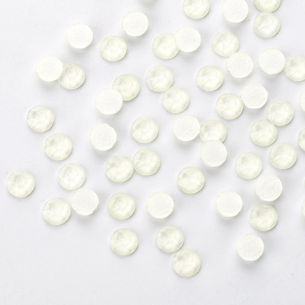 Crystal Neon Glass Flat Back Glue-On Rhinestones 16 Cut Facets WholesaleRhinestone