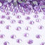 Mocha Violet Glass FlatBack Rhinestones Silver Back WholesaleRhinestone