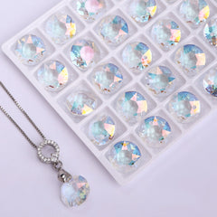 Light Crystal AB Classic Cut High Quality Glass Rhinestone Pendant WholesaleRhinestone