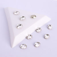 Crystal Magic Mirror Shape Pointed Back Fancy Rhinestones For Nail Art WholesaleRhinestone