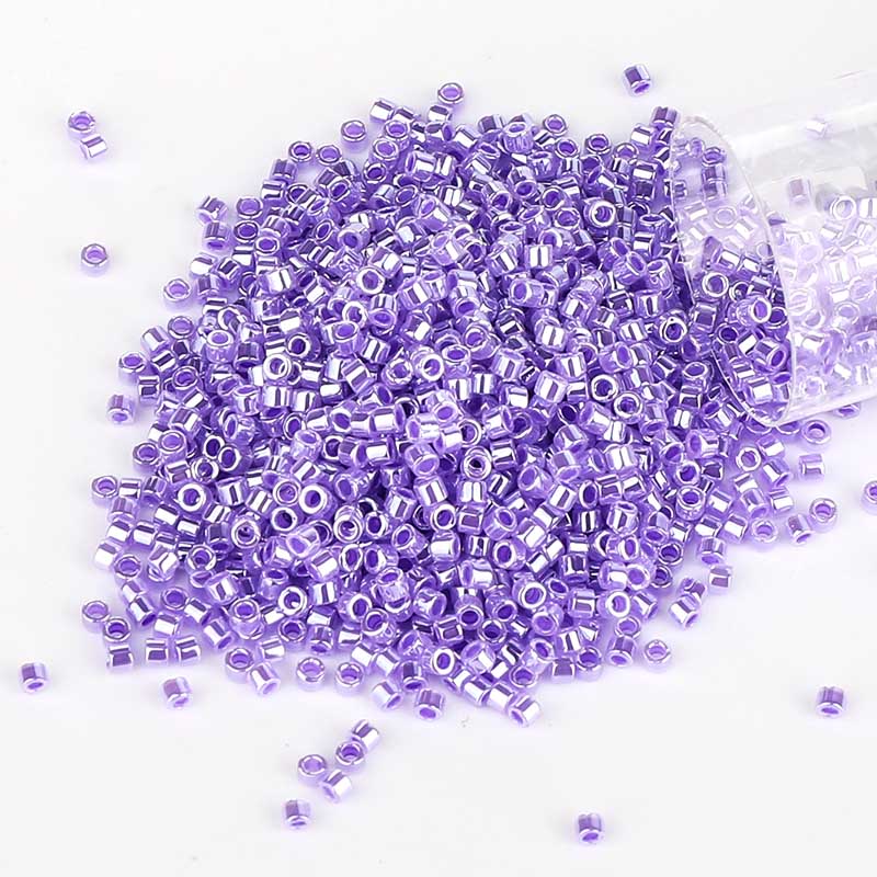 Miyuki Delica Seed Beads 11/0 Lavender Ceylon DB-249 WholesaleRhinestone