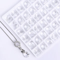 Crystal XILION Mini Pear High Quality Glass Rhinestone Pendant WholesaleRhinestone