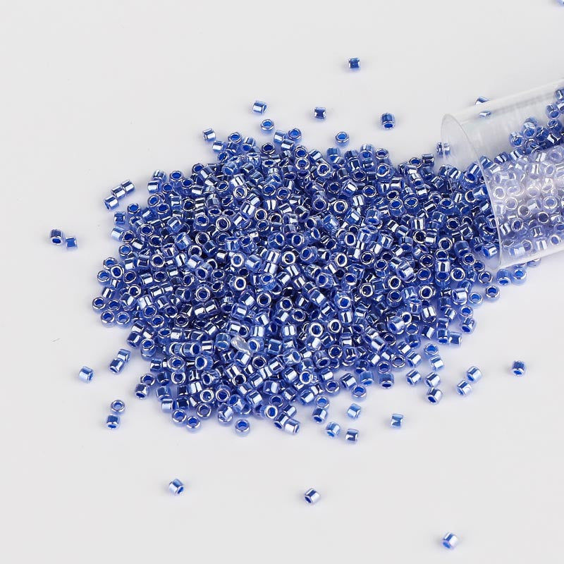 Miyuki Delica Seed Beads 11/0 Steel Blue Ceylon DB-243 WholesaleRhinestone