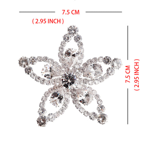 Sew-on Crystal Glass Rhinestone Applique RA721 WholesaleRhinestone