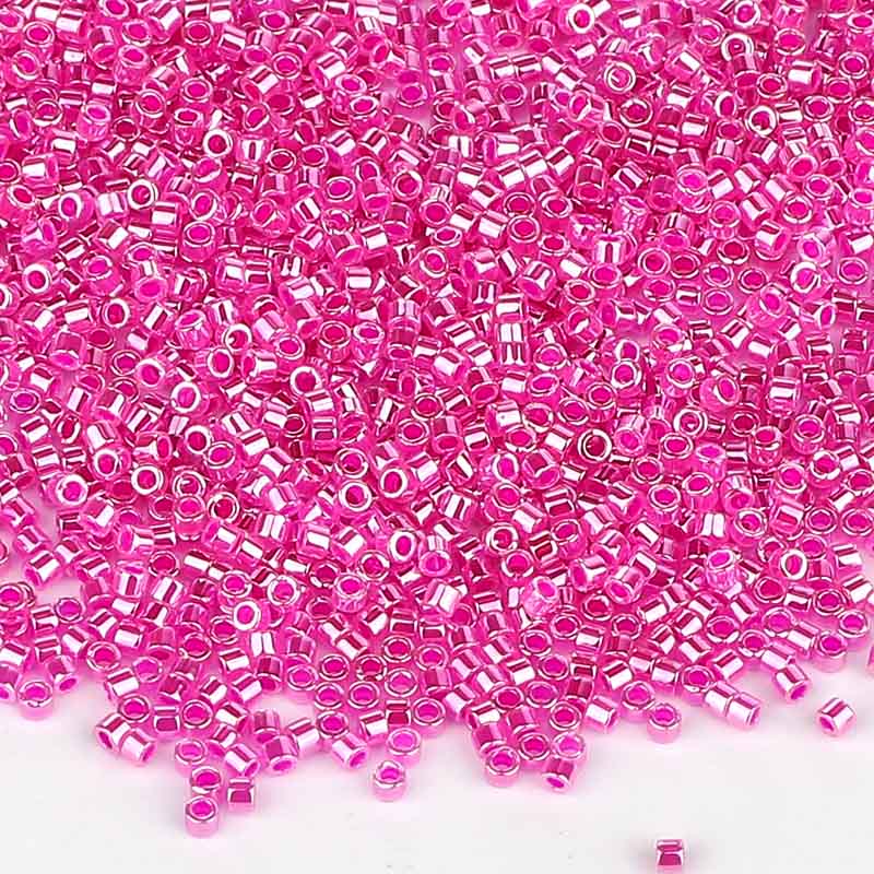 Miyuki Delica Seed Beads 11/0 Bright Fuchsia Ceylon DB-247 WholesaleRhinestone