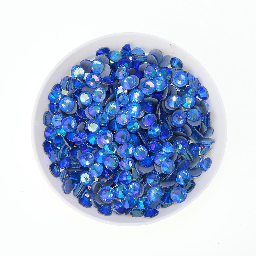 Light Blue AB Glass HotFix Rhinestones WholesaleRhinestone