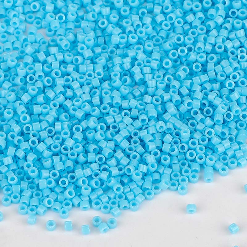 Miyuki Delica Seed Beads 11/0 Opaque Light Blue DB-725 WholesaleRhinestone