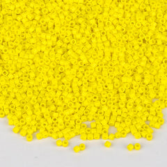 Miyuki Delica Seed Beads 11/0 Opaque Yellow DB-721 WholesaleRhinestone