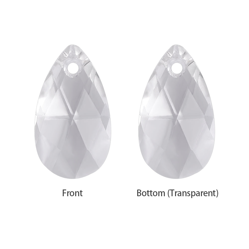 Crystal Pear-shaped High Quality Glass Rhinestone Pendant WholesaleRhinestone