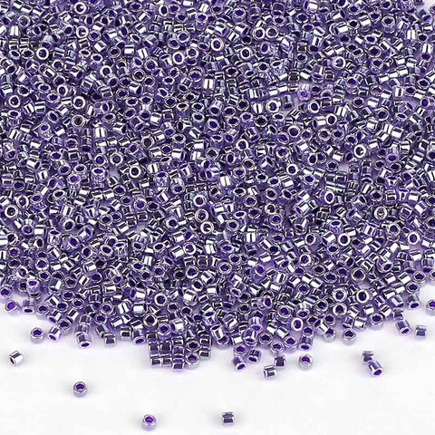 Miyuki Delica Seed Beads 11/0 Dark Lilac Ceylon DB-250 WholesaleRhinestone
