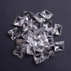 Square Shape Pointed Back Crystal Cubic Zirconia Stones For Jewelry Restoration WholesaleRhinestone