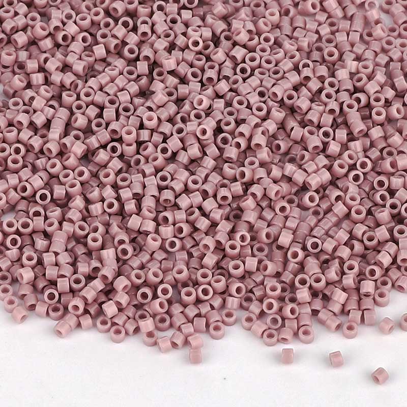 Miyuki Delica Seed Beads 11/0 Opaque Mauve DB-728 WholesaleRhinestone