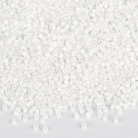 Miyuki Delica Seed Beads 11/0 Opaque White DB-200 WholesaleRhinestone