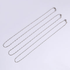 Multi Styles Silver Plated Necklace Chain WholesaleRhinestone