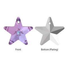 Vitrail Light Star Shape High Quality Glass Rhinestone Pendant WholesaleRhinestone