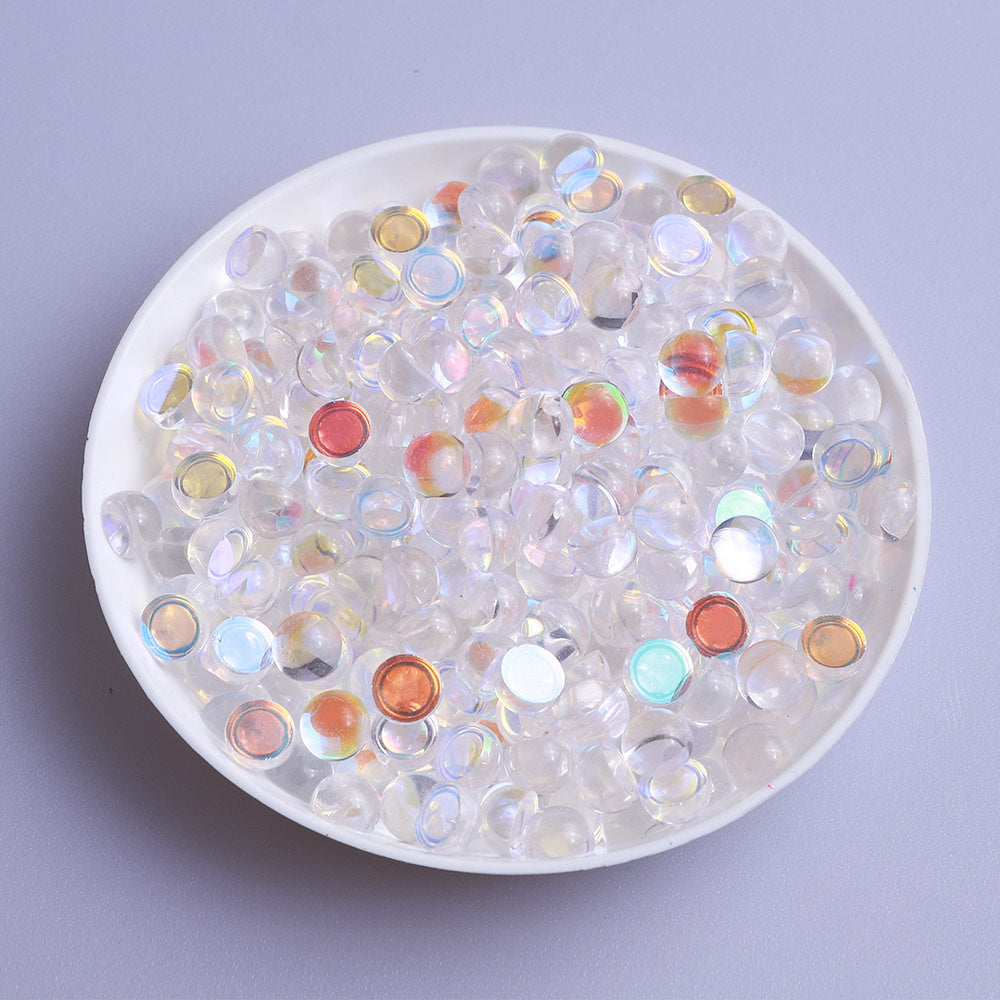 Starry Sky Mermaid Tears Glass Half Pearls Rhinestones For Nail Art WholesaleRhinestone