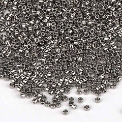 Miyuki Delica Seed Beads 11/0 Nickel Plated Metallic Silver DB-21 WholesaleRhinestone
