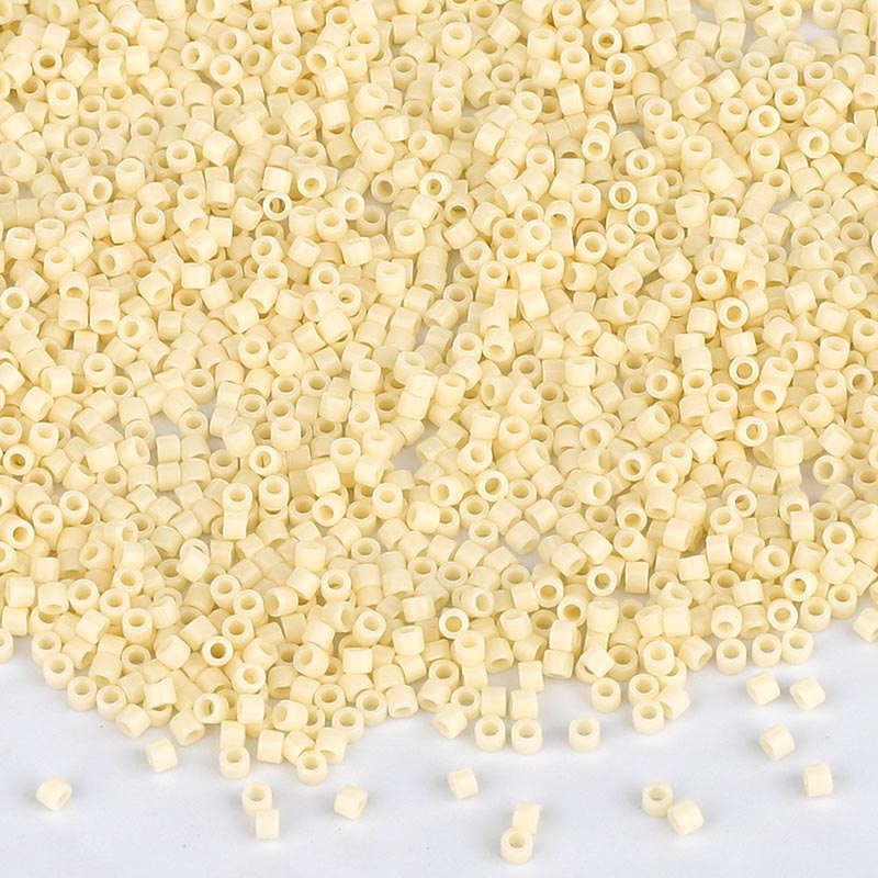 Miyuki Delica Seed Beads 11/0 Opaque Cream DB-732 WholesaleRhinestone