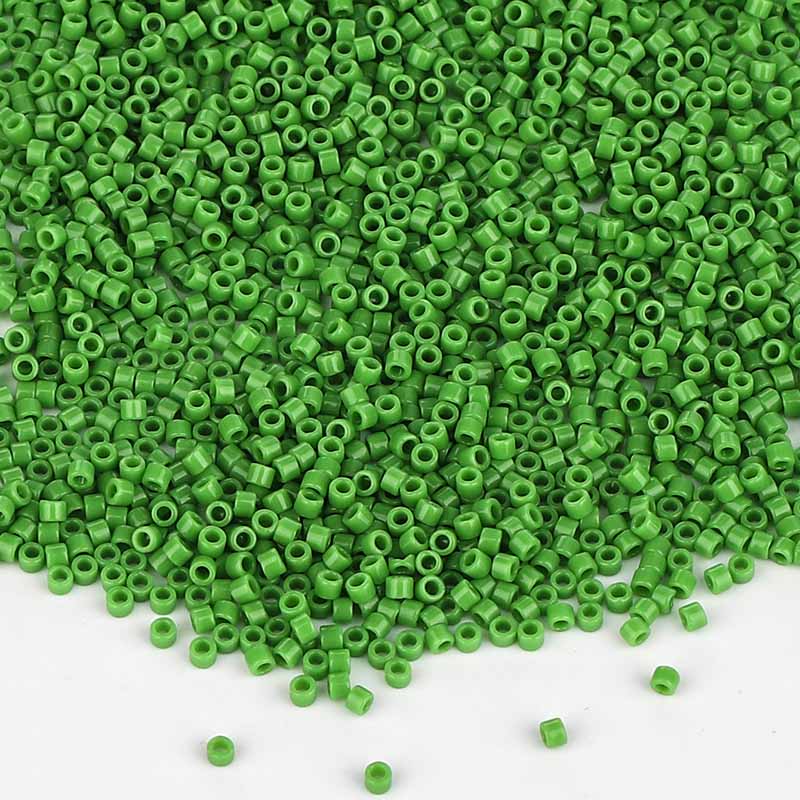 Miyuki Delica Seed Beads 11/0 Opaque Green DB-724 WholesaleRhinestone