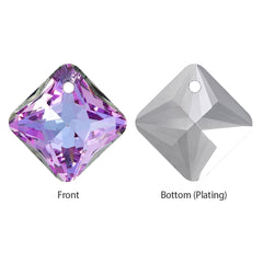 Vitrail Light Princess Cut High Quality Glass Rhinestone Pendant WholesaleRhinestone