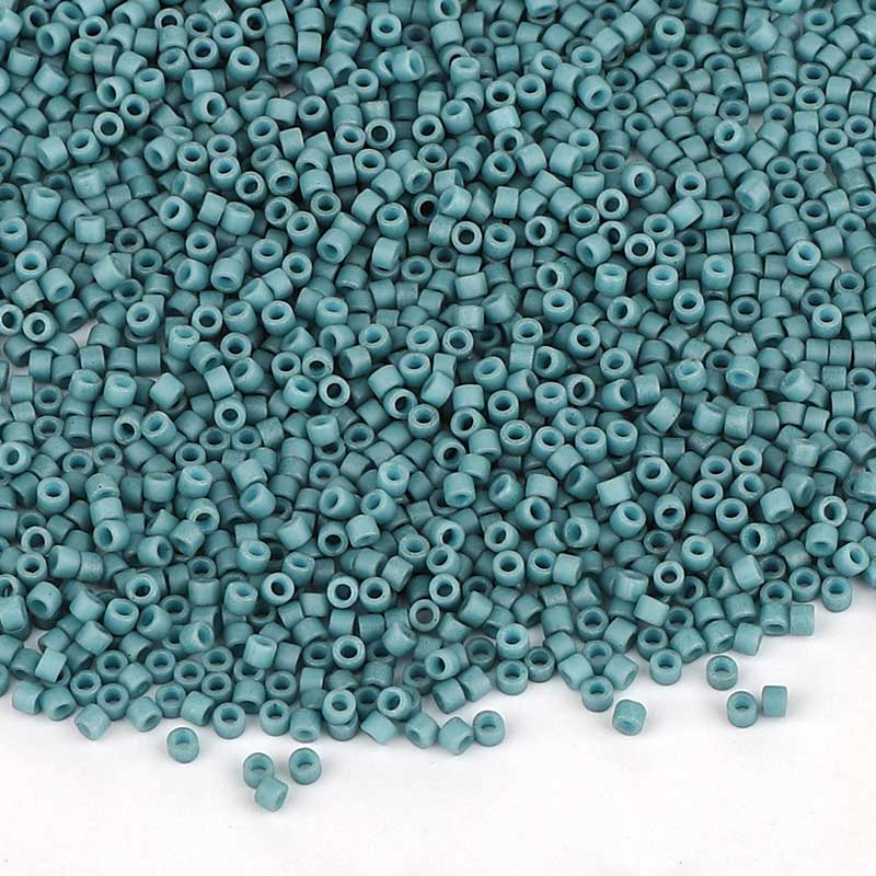 Miyuki Delica Seed Beads 11/0 Opaque Matte Grey Blue DB-792 WholesaleRhinestone