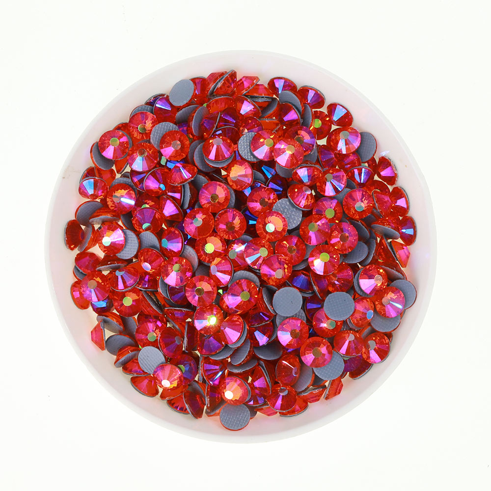 Orange AB Glass HotFix Rhinestones WholesaleRhinestone