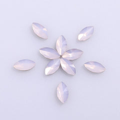 Navette Shape Pink Opal Flat Back Fancy Rhinestones WholesaleRhinestone