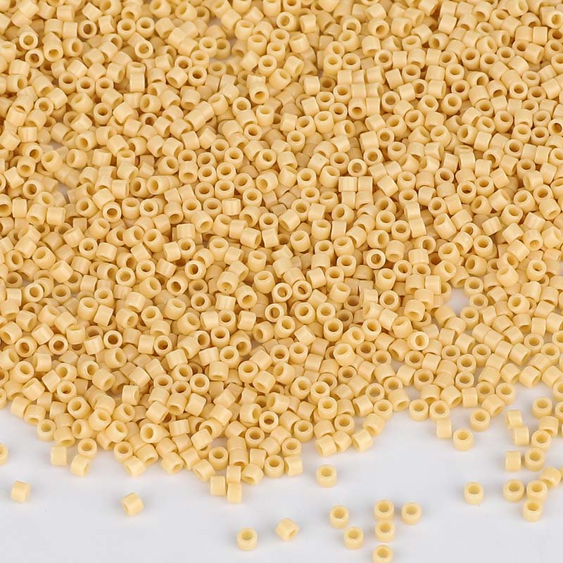 Miyuki Delica Seed Beads 11/0 Matte Opaque Pear DB-1131 WholesaleRhinestone