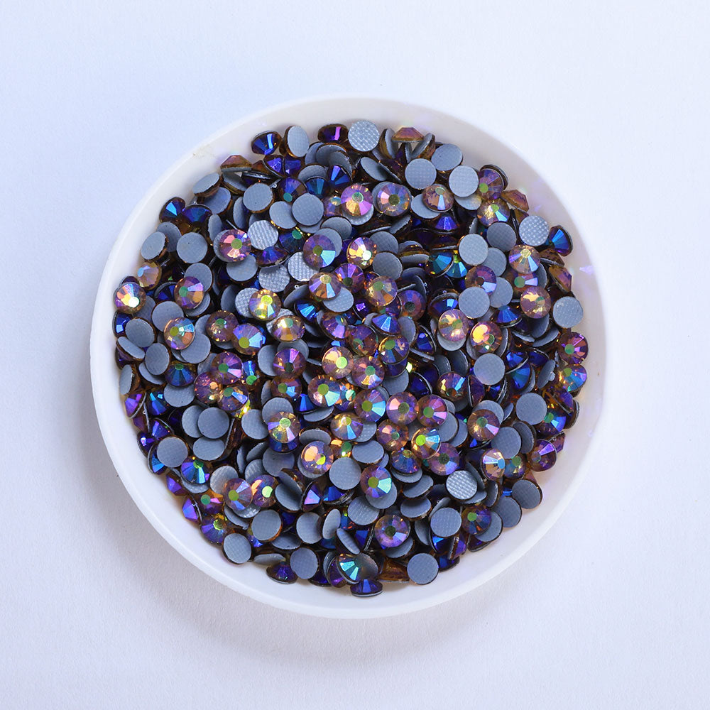 Light Colorado Topaz AB Glass HotFix Rhinestones WholesaleRhinestone