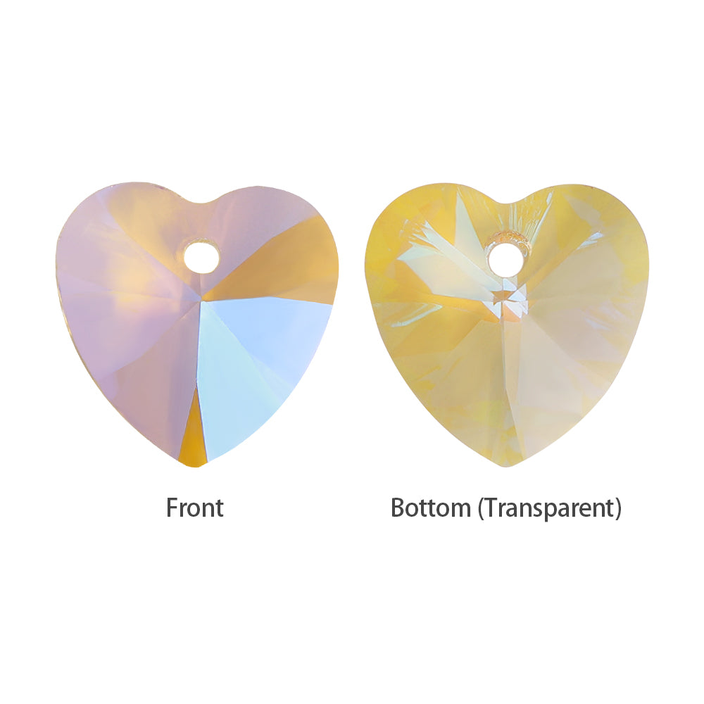 Paradise Shine XILION Heart High Quality Glass Rhinestone Pendant WholesaleRhinestone