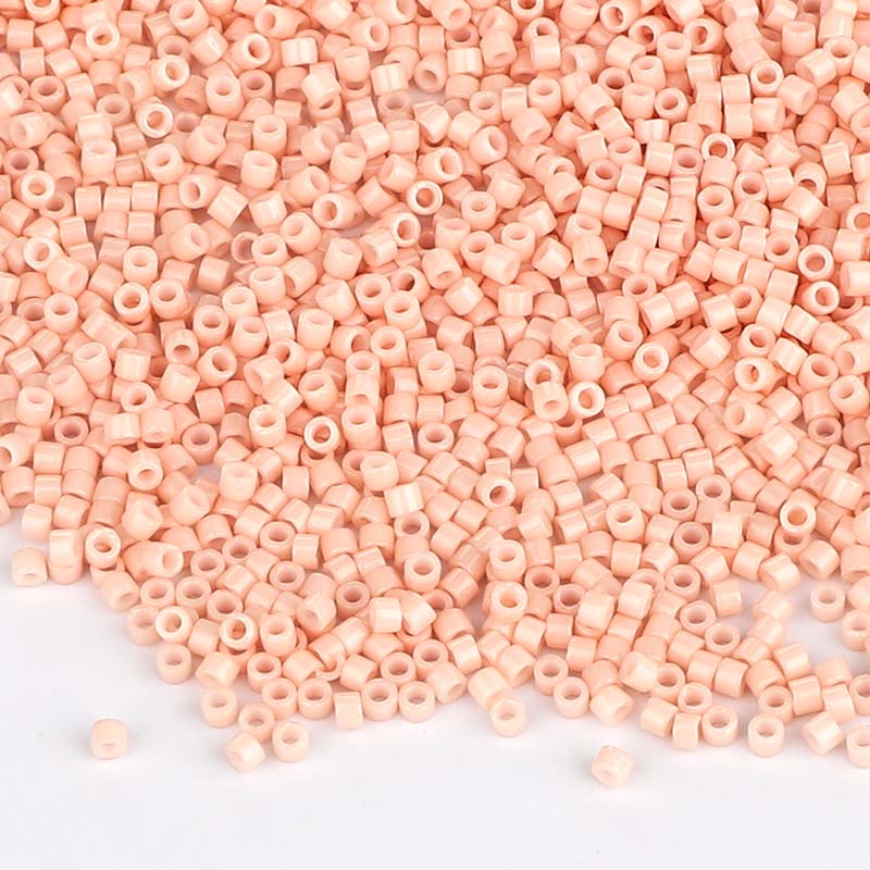 Miyuki Delica Seed Beads 11/0 Opaque Light Salmon DB-1493 WholesaleRhinestone