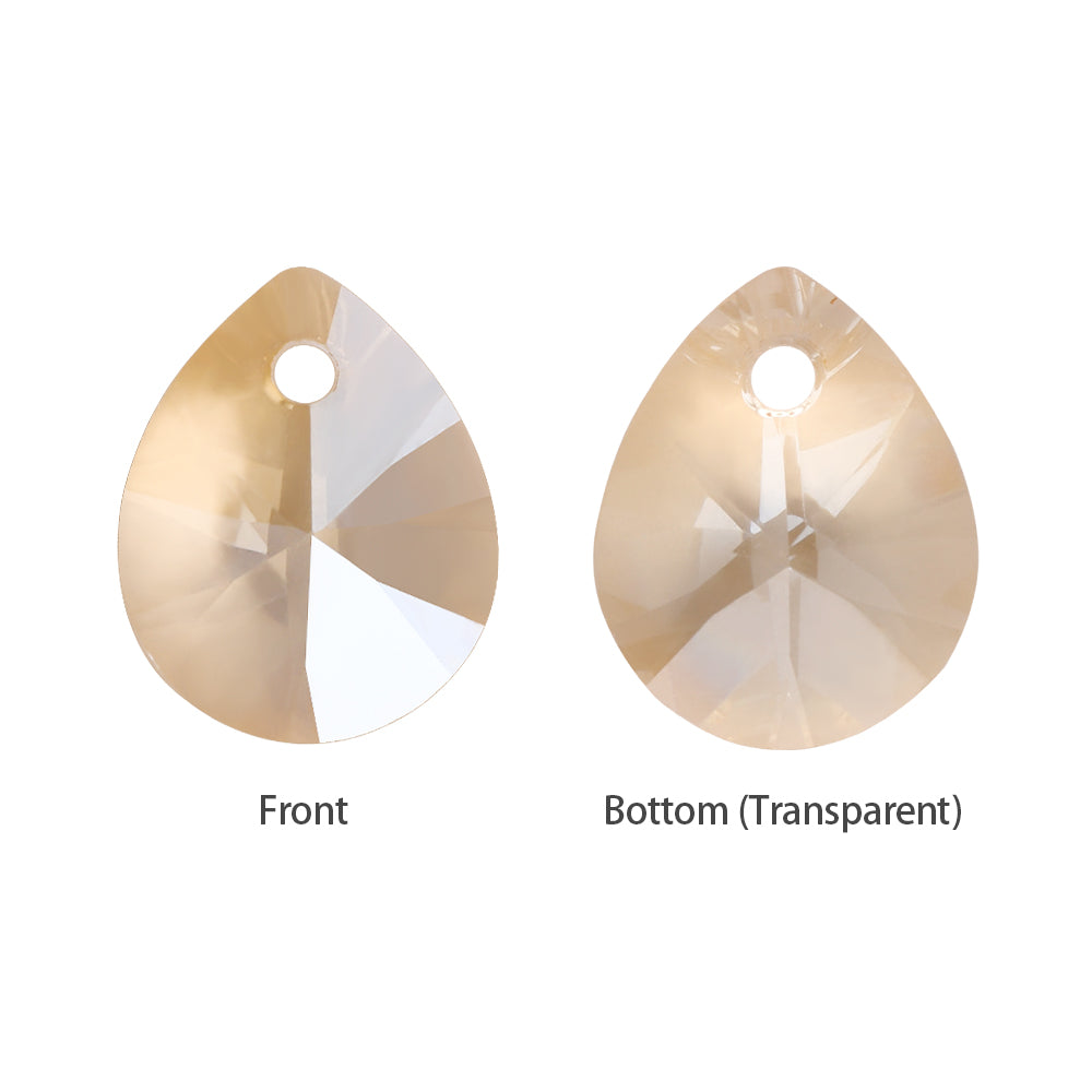 Golden Shadow XILION Mini Pear High Quality Glass Rhinestone Pendant WholesaleRhinestone