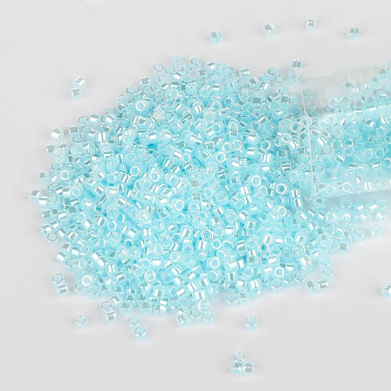 Miyuki Delica Seed Beads 11/0 Baby Blue Ceylon DB-239 WholesaleRhinestone