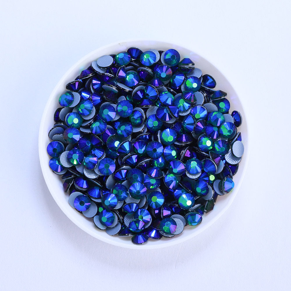 Dark Green AB Glass HotFix Rhinestones WholesaleRhinestone