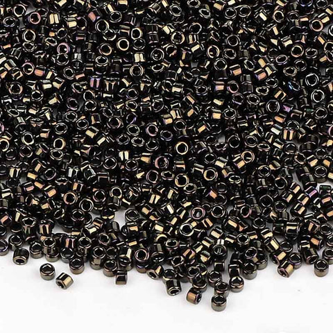 Miyuki Delica Seed Beads 11/0 Metallic Brown Iris DB-7 WholesaleRhinestone