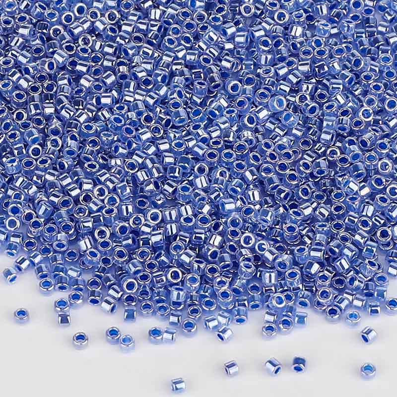 Miyuki Delica Seed Beads 11/0 Steel Blue Ceylon DB-243 WholesaleRhinestone