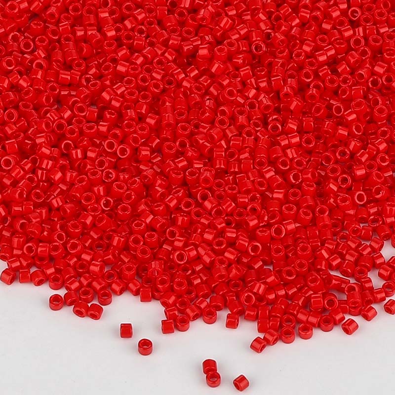 Miyuki Delica Seed Beads 11/0 Opaque Red DB-723 WholesaleRhinestone